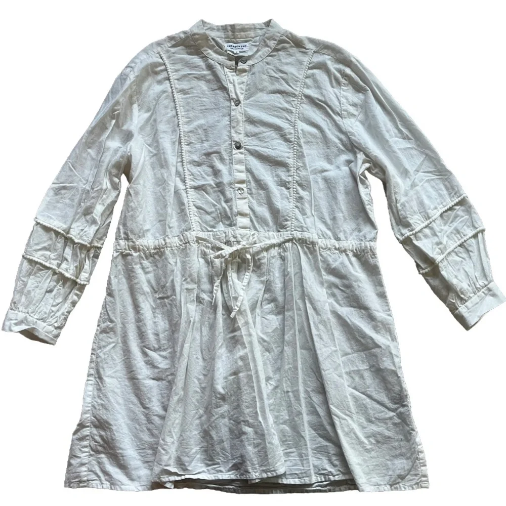 EMERSON FRY 100% ORGANIC COTTON DRESS SIZE LARGE COTTAGECORE LAGENLOOK